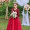 Party and Banquet Dresses Girl's Fall Children's Dresses Princess Dresses Small Hostess Dresses Sequins Mesh Wedding Tutu