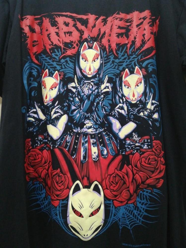 Babymetal Черная хлопковая футболка с коротким рукавом Унисекс S-5XL Мужская Женская VN1333 Унисекс Футболка