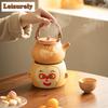 Japanese Cartoon Wukong Monkey Ceramic Tea Sets Pottery Warmer Tea Stove Teapots Boilng Water Kettle Charcoal Fire Stove Teaware