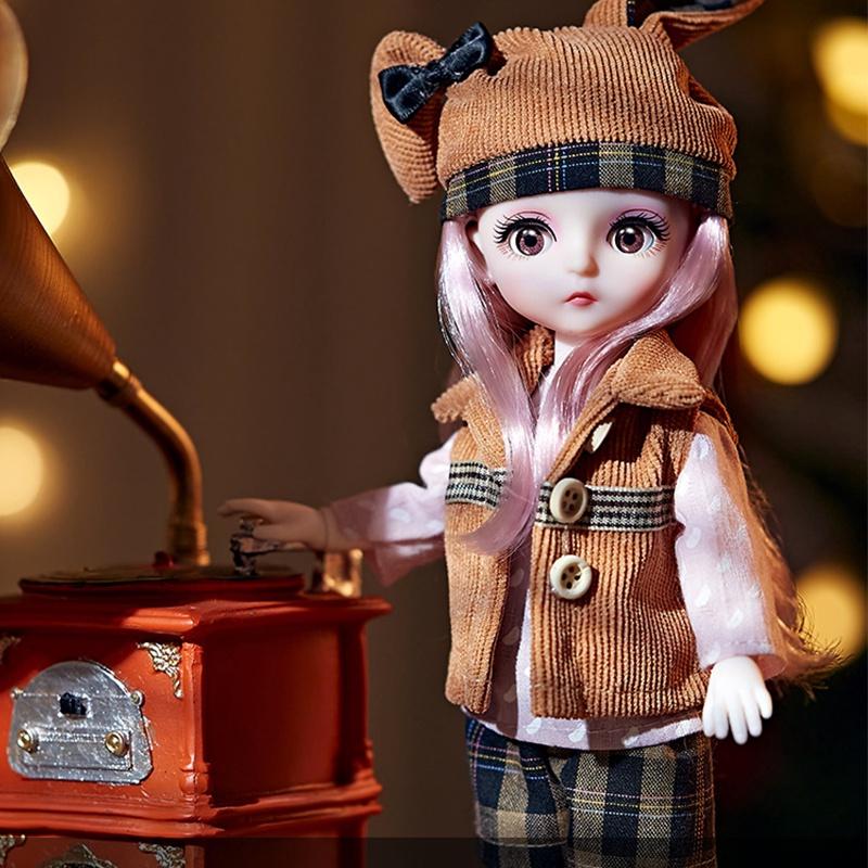 Изысканно выполненная BJD кукла с тематикой 12 знаков зодиака. Полный набор с одеждой, мягким париком и виниловой головой!