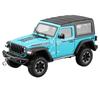 1/24 Сплав Литой Под Давлением Модель Внедорожника Wrangler Симуляция Звука и Света Амортизация Шин Детская Игрушка Украшения