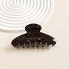 France Chocolate Brown Large Small Disc Hair Shark Clip French High Value Grab Clip Hairpin Hairpin Hairpin