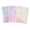 Gradient Colored Plush Fluffy Covered Notebook Funny Student Notebook  Office Supplies