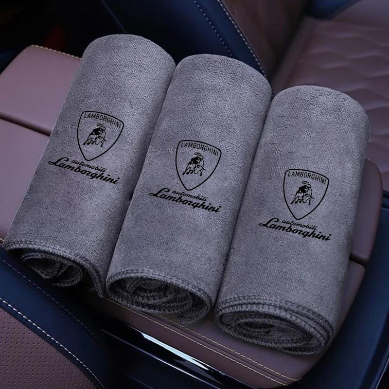 Microfiber Towel Car Wash Cleaning Drying Cloth Auto Towel Clean Tool For Lamborghini Urus HuracanAventadorModificationAccessory zz44