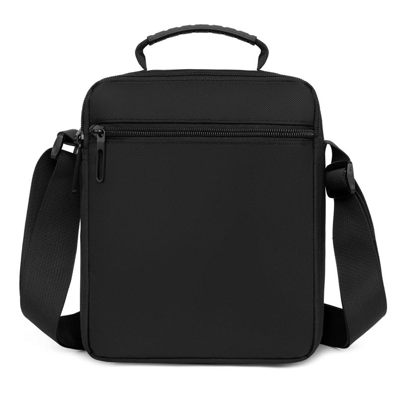 Мужская водонепроницаемая наплечная сумка - Большая вместимость, деловая/для отдыха, кроссбоди с многослойными карманами