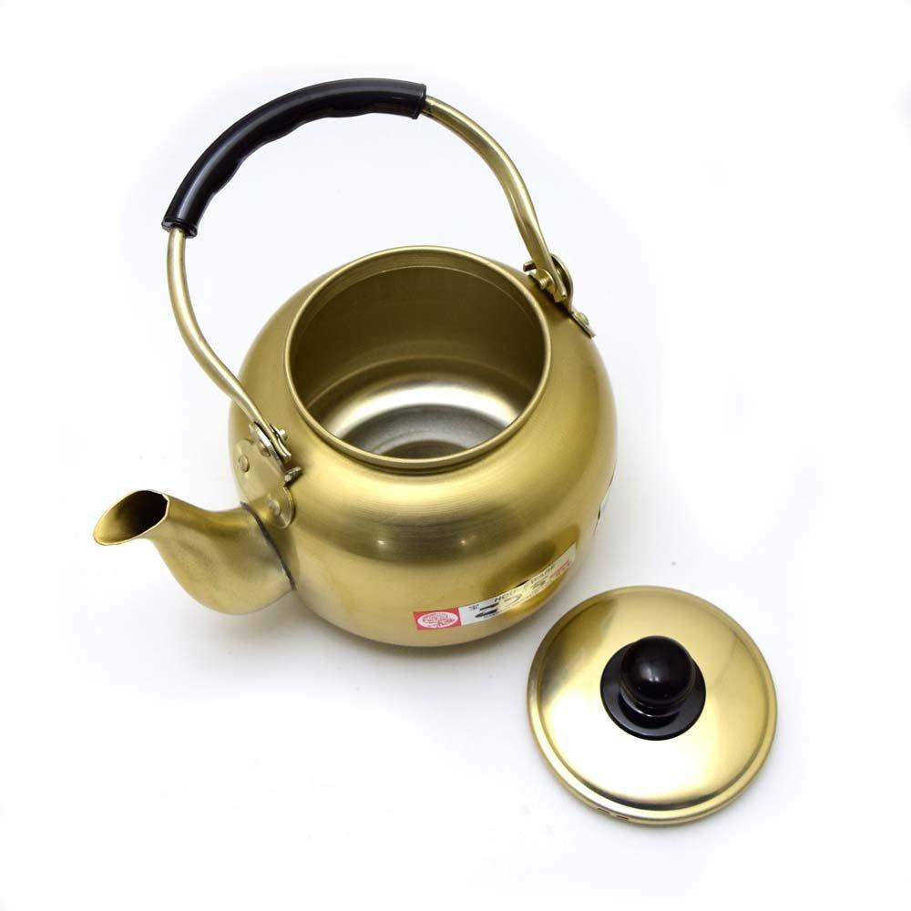 Металлическая oxalic acid Fukutoku 3L от Maekawa, Чайник, Банка, Золотой,