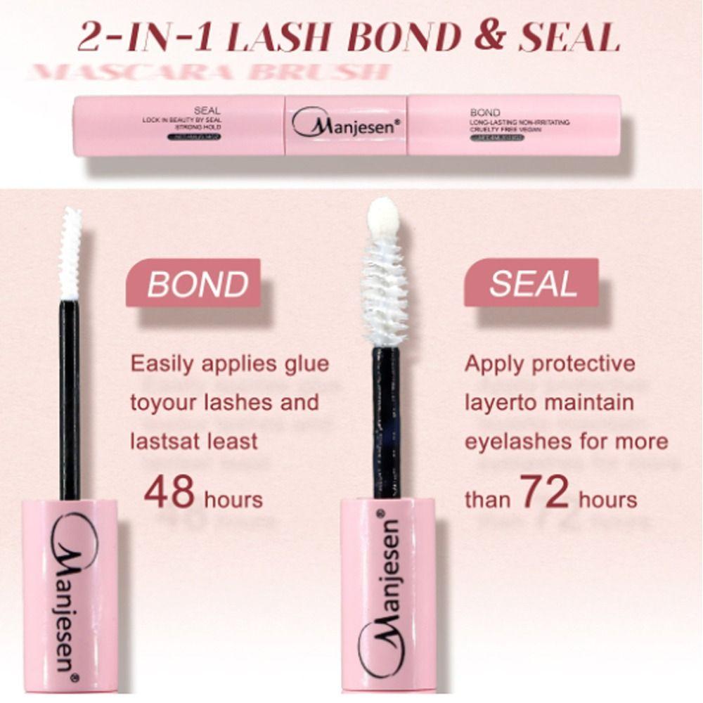 Водонепроницаемый клей для кластерных ресниц 10 мл Клей 2 в 1 DIY Lash Bond and Seal для кластерных ресниц