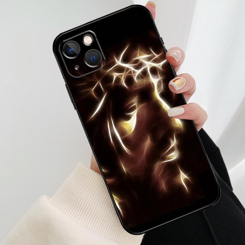 Чехол для телефона Христианский Бог Иисус Христос Для iPhone 17 Pro Max 15 14 13 11 12 16 Pro Max mini 15 16 Plus 16e 17 Air Cover