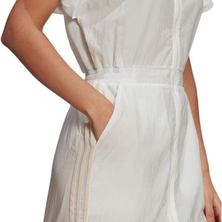 Adidas Originals Short Sleeved Dress Women's White GM5390