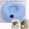 PetGround Cat Tunnel Bed Cat House Dome Donut Shape Cat Bed Round Cat Toy Removable Washable (Pink, M)