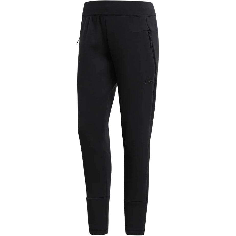 adidas Нео Z.N.E. Однотонные удобные узкие вязаные спортивные брюки женские низ Черный BR1900
