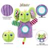 Jollybaby Newborn Hand Puppet Rattle Toy for Parent-Child Interaction (0-1 Year)