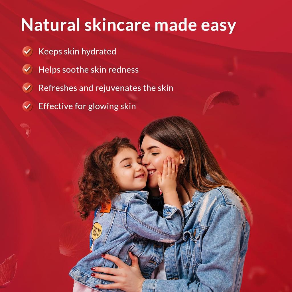 BabyOrgano® Natural Pure Rose Water – 200 мл | Увлажняющий тоник и спрей для лица для всех типов кожи