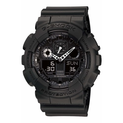 Casio G-Shock GA-100-1A1JF Men's Watch, Black