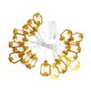 String Lamps Kerosene Burner Modelling LED Light Delicate Ramadan Ornament Festival Decoration Photography Props Lighting Chains