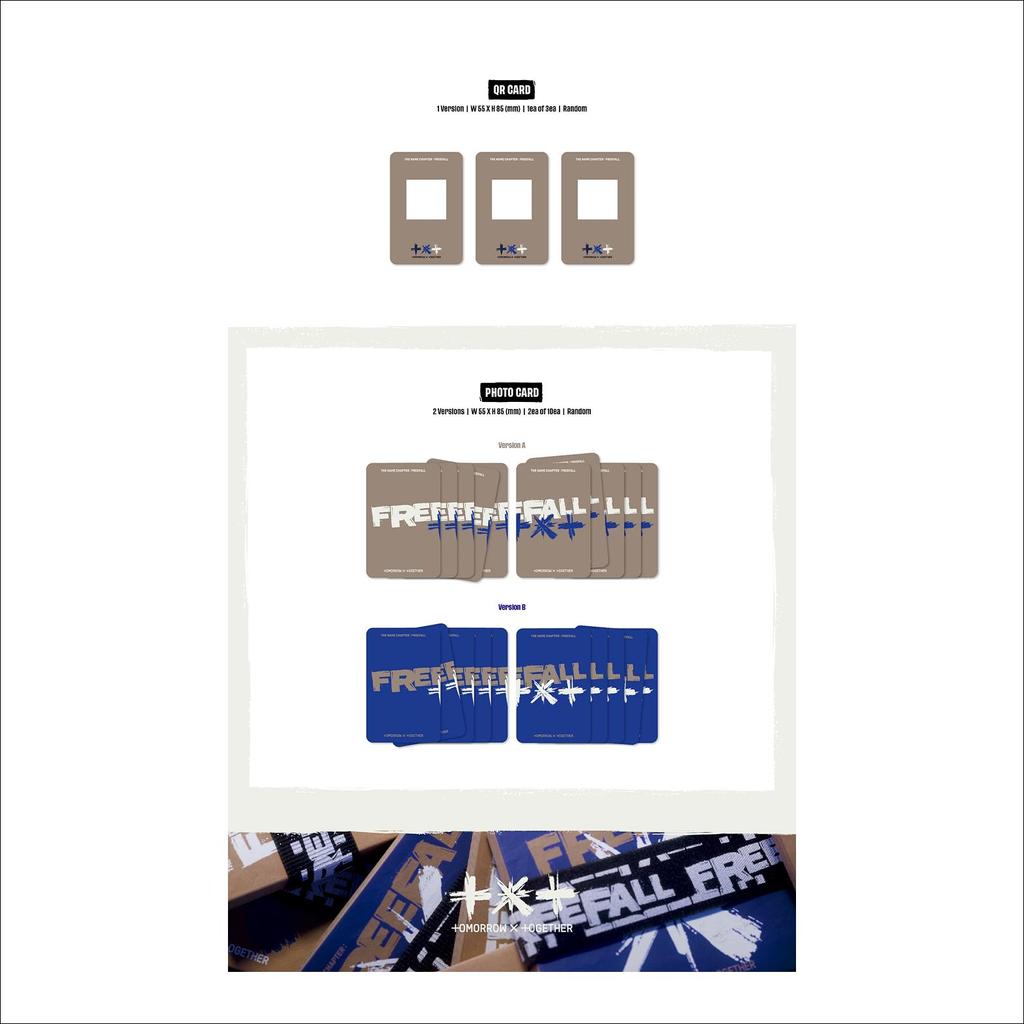 TXT (ЗАВТРА X ВМЕСТЕ) - ГЛАВА НАЗВАНИЯ : СВОБОДНОЕ ПАДЕНИЕ (Альбомы Weverse вер.)