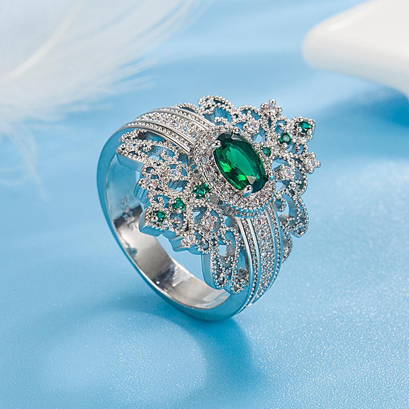 Классическое кольцо Lindon из медного сплава с цирконием, женские ювелирные изделия, свадебный подарок для вечеринки