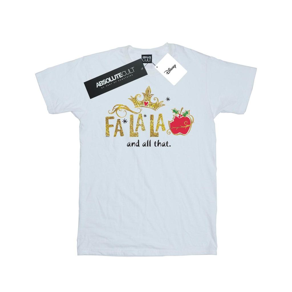 Disney Womens/Ladies Princess Snow White FaLaLa And All That Cotton Boyfriend T-Shirt
