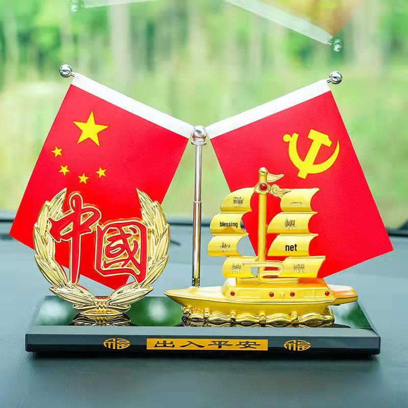 Гладкое плавание Сплав Парусник Настольное украшение: Креативный декор дома и офиса