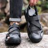 Fashion Mens Fashion Outdoor Sandals High Quality Male Beach Shoes Quick Dry Wading Aqua Flats Anti-collision Toe Summer Men Casual Shoe