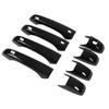 Glossy Black Door Handle Cover For Jeep Grand Cherokee Dodge Durango 2011-2020