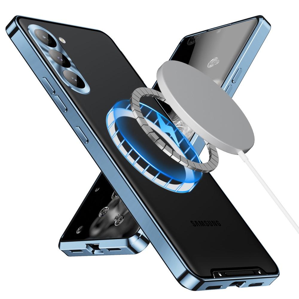 Samsung Galaxy S23 Camera Protection Case, CamShield MagSafe, Clear/Blue