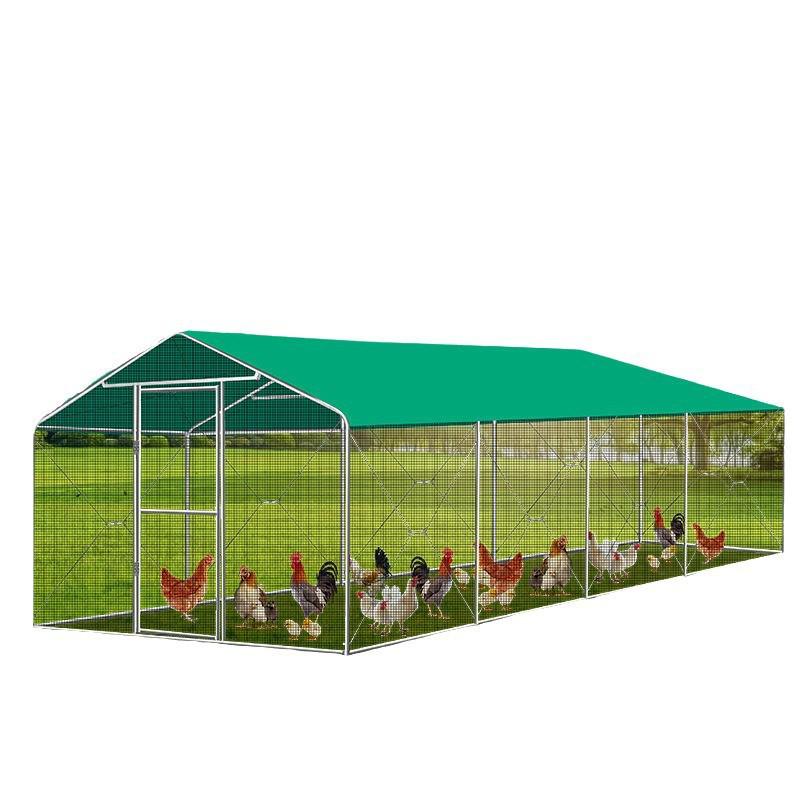 Outdoor Chicken Coop Cage: Windproof, Rainproof, and Sun-Protected Shelter for Poultry