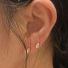 APIOH TINY OVAL EARRING