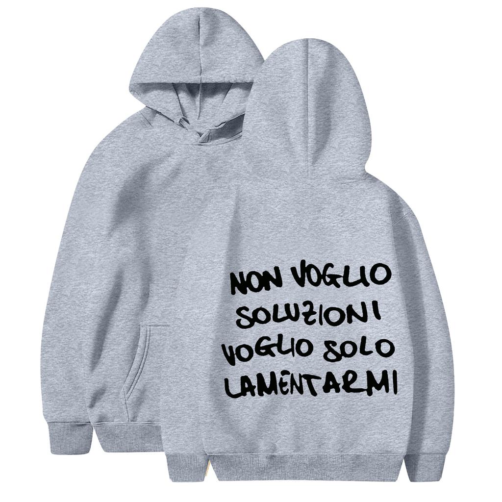 Women's Casual Fashion Solid Color Rugby Print Long Sleeve Hooded Sweatshirt Top