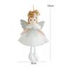 Soft Christmas Dress Girl Pendant Cartoon Christmas Tree Hanging Decoration  Party Favors
