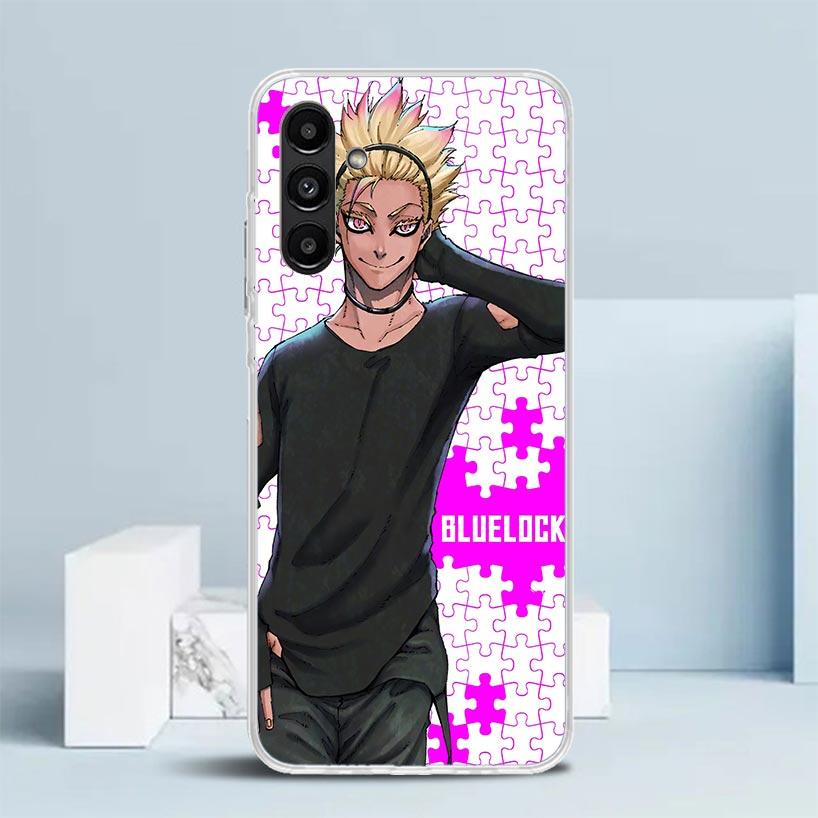 Blue Lock Сидо Рюсэй Чехол для Samsung Galaxy A17 A37 A57 A16 A26 A36 A56 A15 A14 A55 Чехол для телефона A13 A53 A25 A35 A24 A34 A23