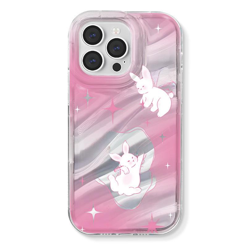 Браслет Zhitai Чехол для мобильного телефона для iPhone 11/12/13/14/15/16Pro, Дизайн зеркальной бумаги, Подходит для моделей Phantom и Promax