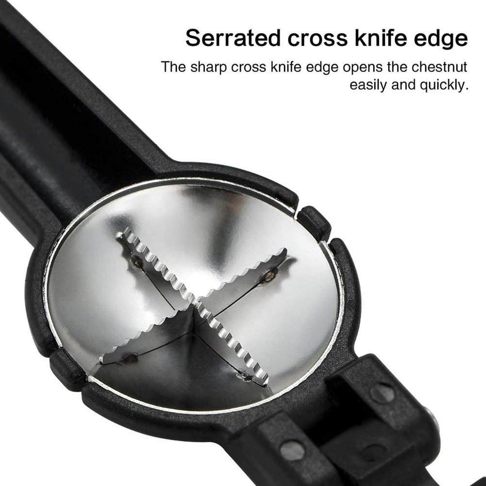 For Almonds For Chestnut Nut Opener Chestnut Cutter Pliers Kitchen Tool Nut Shelling Non-slip Handle Corrosion-resistant