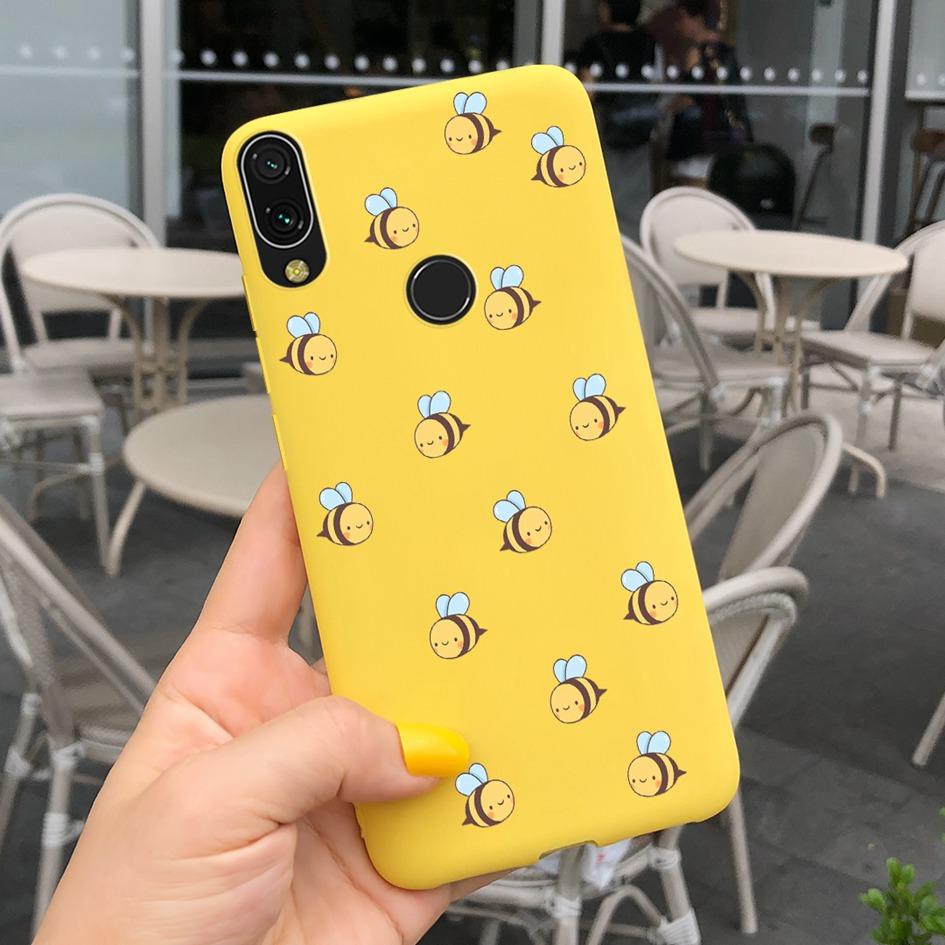 Мягкий чехол для Xiaomi Redmi Note 7 Чехол Funda для Redmi 7 7A Модный силиконовый чехол-подсолнух для Redmi Note7 Pro Задняя крышка