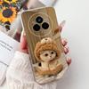 Чехол для Realme 14 Pro Plus RMX5051 Красивые Цветы Рисованный Чехол Мягкий Силиконовый Чехол Для Realme 14 Pro Realme14 Pro+ 5G Чехлы