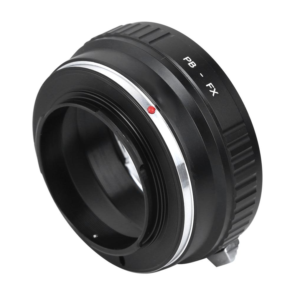 Fikaz PB FX Aluminium Alloy Durable Lens Mounting Adapter Ring for PB Mount Lens to for Fuji FX Mount Camera