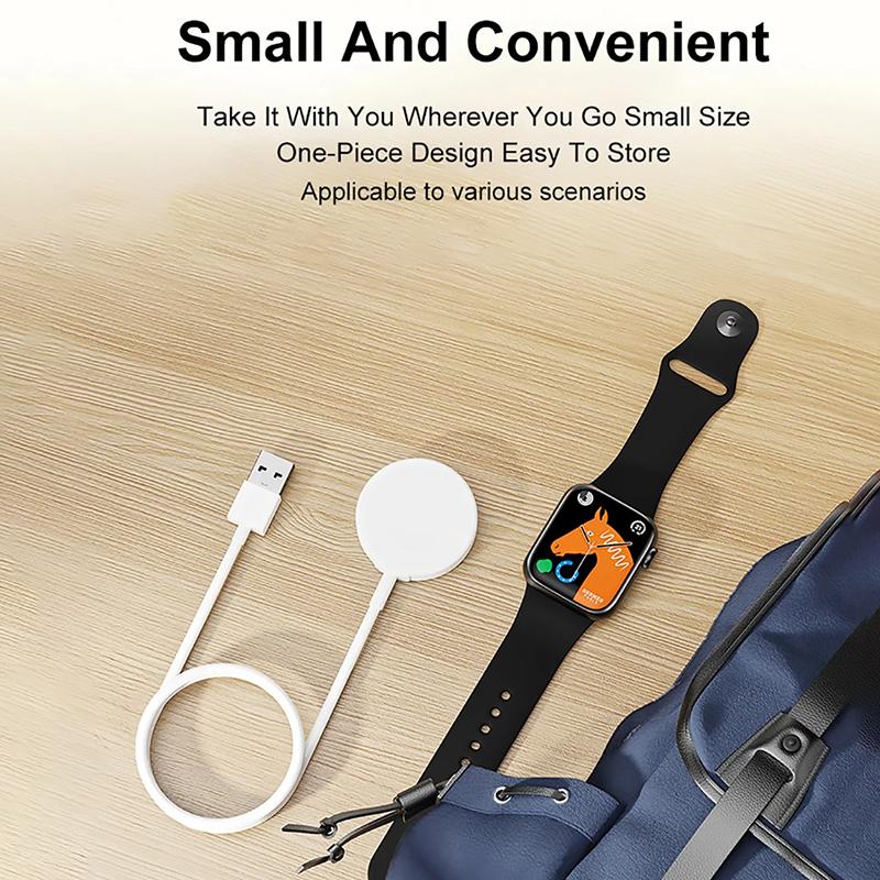 Quick Charger For Apple Watch USB C Wireless Charger For IWatch Series 9 8 7 SE 6 5 4 3 2 1 Magnetic Fast Charging Accessories