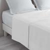 Flat Sheet - WHITE - 240 X 300 Cm - 100% Cotton - Washable - OEKO-TEX