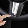 BBIK2 4pcs Car Decor Stickers Multi-size Optional For BMW M Performance M3 G20 E36 X6 G30 X3 M5 Soft Adhesive Ornament Modified Decals
