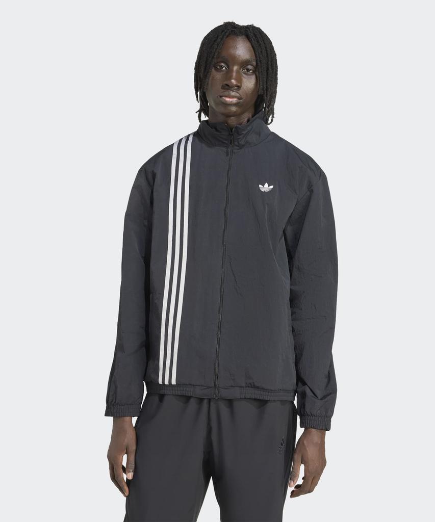 adidas Топ с ткаными полосами Firebird - Черный / Jv9882
