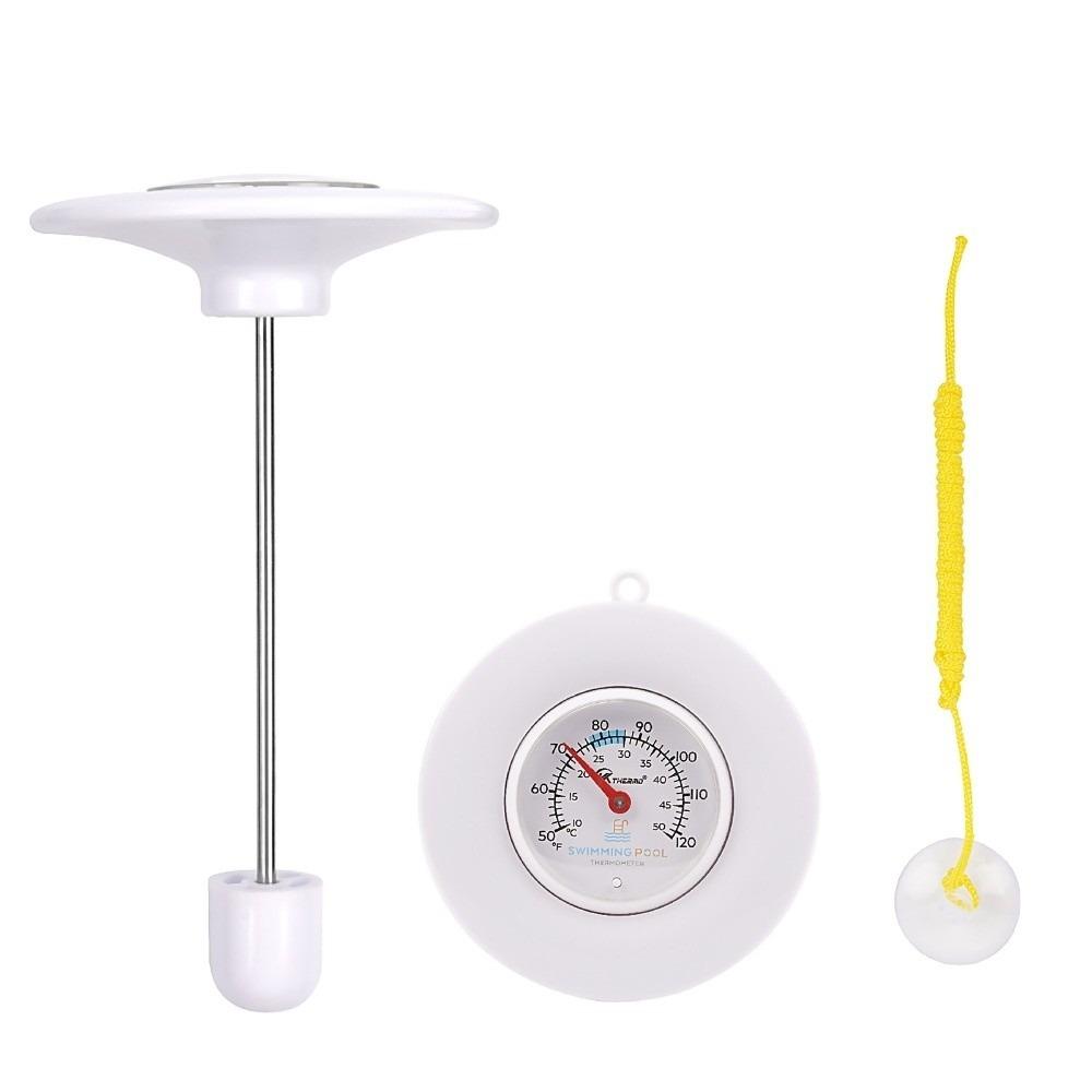 Waterproof Floating Pool Thermometer Wireless Mechanical Gauge Water Thermometer Accurate Measurement Digital Thermometer