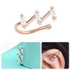 Women's Cubic Zirconia Ear Cuff Rose Gold 14Kgp (10705941)