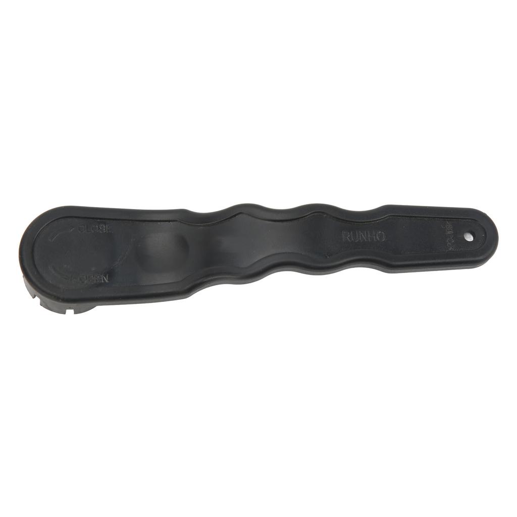 8 Groove Air Valve Wrench Black Portable PVC Spanner for Inflatable Boat Canoes Drifting Ship