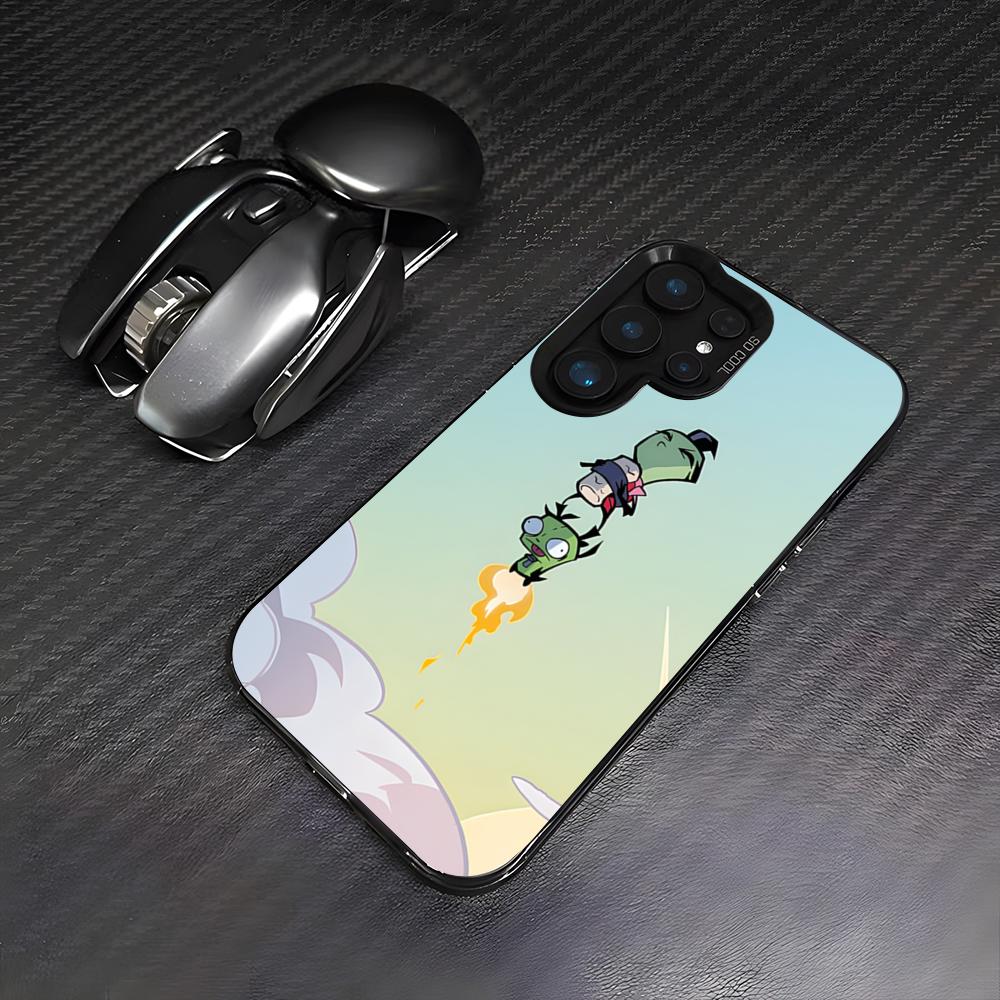 Мультяшный чехол для телефона I-Invader Zim для Samsung A25 A33 5G A54 A36 A35 A56 A52 A14 Ударопрочный цветной чехол