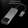 Внешняя звуковая карта USB для Windows 8/7/XP, оптический вход SPDIF, многофункциональный адаптер звуковой карты для ПК, компьютера, ноутбука, усилитель записи