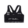 OFF WHITE Nike Спортивный бюстгальтер Черный Женский BV8049-010