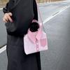 Weird Creative Clothes Bag Women's Fashion Niche Design Sense Handbag Messenger Small Square Bag