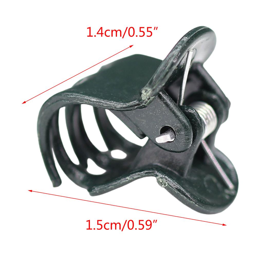 20/100 шт. Зажимы для растений, Зажимы для орхидей, Зажимы для растений для поддержки, Вьющиеся растения, Растущие растения, Поддержка для выращивания орхидей, Фиксирующие зажимы