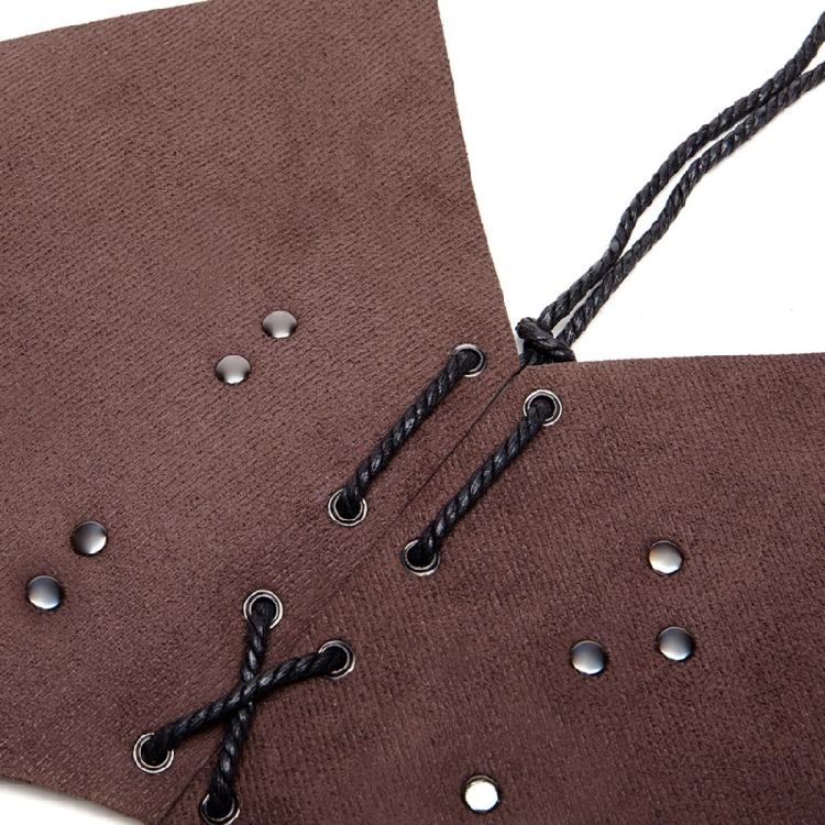 Средневековые Викингские Наплечники Регулируемые Воинские Двойные Наплечники Покрытие Плеча из Искусственной Кожи Накидка для Женщин Мужчин