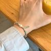 Винтажные жемчужные браслеты для женщин Модный корейский стиль Неправильные жемчужные браслеты Вечерние украшения Подарок